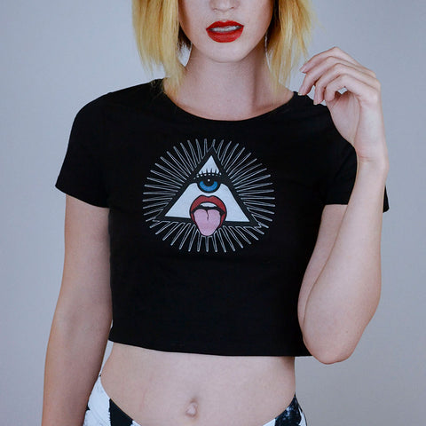 IllumiNAUGHTY Crop Top