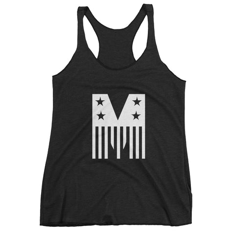 Mainstream Misfits “M-Blem” Women's Racerback Tank