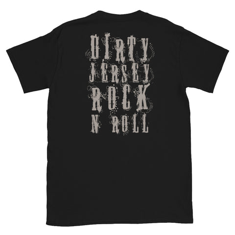 Scarlet Carson - Dirty Jersey Skull & Gibsons Unisex T-Shirt